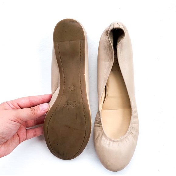 Elegant Tan Women's Ballet Flats - Picture 7 of 8
